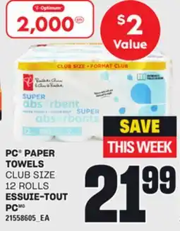 Independent City Market ESSUIE-TOUT PC, 12 ROLLS offer