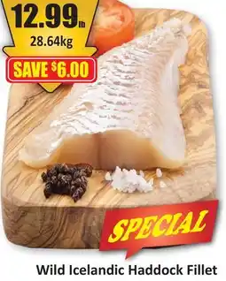 Starsky Wild Icelandic Haddock Fillet offer