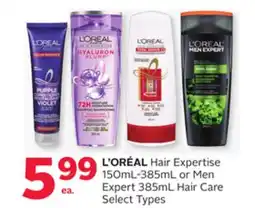 Rexall L' ORÉAL Hair Expertise 150mL-385mL or Men Expert 385mL Hair Care offer