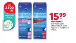 Rexall HYDRASENSE Daily Nasal Care offer