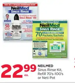 Rexall NEILMED Sinus Rinse Kit, Refill 70's-100's or Neti Pot offer