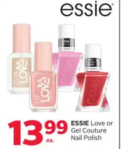Rexall ESSIE Love or Gel Couture Nail Polish offer