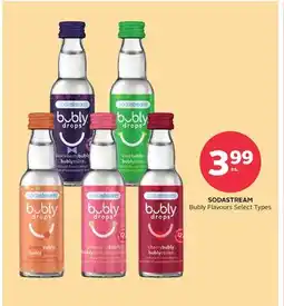 Rexall SODASTREAM Bubly Flavours offer