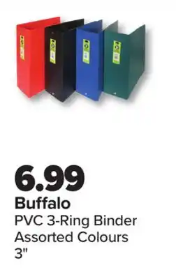 PharmaChoice Buffalo PVC 3-Ring Binder offer