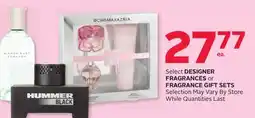 Rexall Select DESIGNER FRAGRANCES or FRAGRANCE GIFT SETS offer
