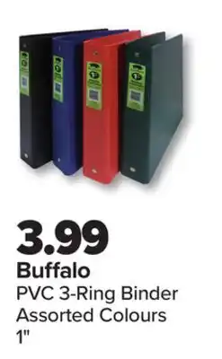 PharmaChoice Buffalo PVC 3-Ring Binder offer