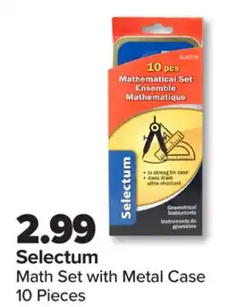 PharmaChoice Selectum Math Set with Metal Case offer