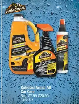 PartSource Selected Armor All Car Care offer
