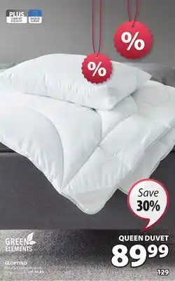 JYSK Gloptind Recycled Polyester Duvet offer