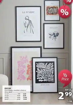 JYSK Oscar Photo frames offer