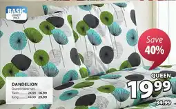 JYSK DANDELION Duvet cover set offer