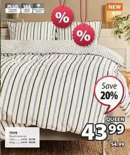 JYSK TOVE Duvet Cover Set offer