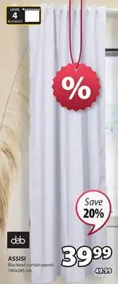 JYSK ASSISI Blackout curtain panel offer