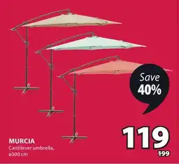 JYSK Murcia Cantilever Umbrella offer