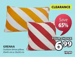 JYSK Grenaa Outdoor Throw Pillow offer