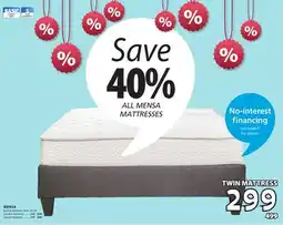 JYSK MENSA Spring mattress, firm, 20 cm offer