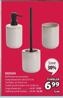 JYSK Keisha Bathroom Accessories offer