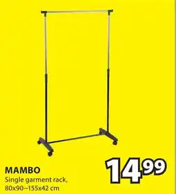JYSK MAMBO Single garment rack offer