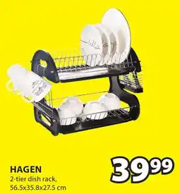 JYSK Hagen 2-tier dish rack offer