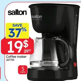 Rossy SALTON Coffee maker offer