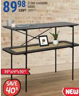 Rossy 2-tier console table offer