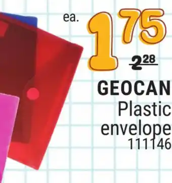 Rossy GEOCAN Plastic envelope offer