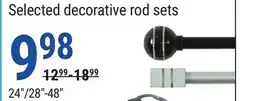 Rossy Selected decorative rod sets offer