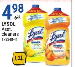 Rossy LYSOL Asst. cleaners offer