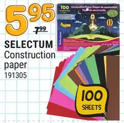 Rossy SELECTUM Construction paper offer