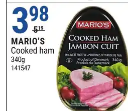 Rossy MARIO'S Cooked ham offer