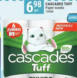Rossy CASCADES TUFF Paper towels offer