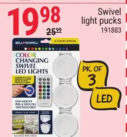 Rossy BELL + HOWELL Swivel light pucks offer