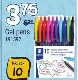 Rossy Staedtler Gel pens offer