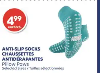 Wellwise by Shoppers CHAUSSETTES ANTIDÉRAPANTES Pillow Paws offer