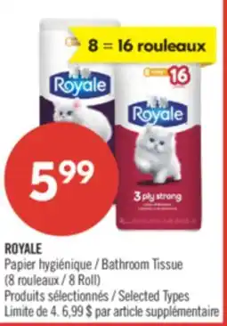 Pharmaprix ROYALE Bathroom Tissue offer