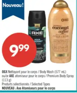 Pharmaprix OGX Body Wash (577 mL) Premium Body Spray (113 g) offer