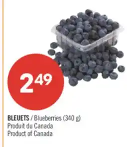 Pharmaprix Blueberries offer