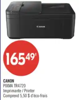 Pharmaprix CANON PIXMA TR4720 Printer offer