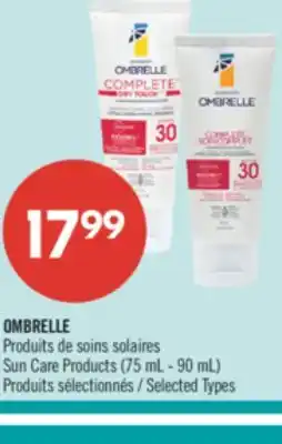 Pharmaprix OMBRELLE Sun Care Products offer