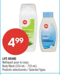 Pharmaprix LIFE BRAND Body Wash offer