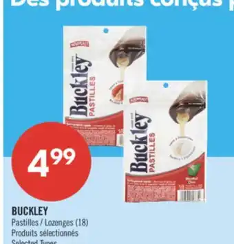 Pharmaprix BUCKLEY Pastilles offer