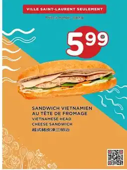 Kim Phat VIETNAMESE HEAD CHEESE SANDWICH offer