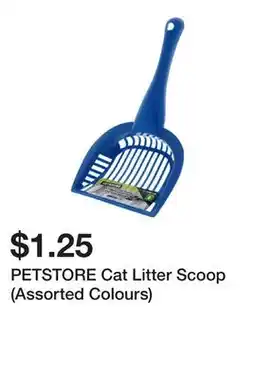 Dollarama PETSTORE Cat Litter Scoop (Assorted Colours) offer