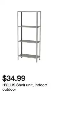 IKEA HYLLIS Shelf unit, indoor/outdoor offer