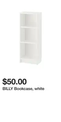 IKEA BILLY Bookcase, white offer