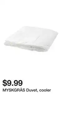 IKEA MYSKGRÄS Duvet, cooler offer
