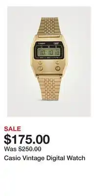 Holt Renfrew Casio Vintage Digital Watch offer