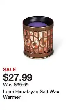 TSC Stores Lomi Himalayan Salt Wax Warmer offer