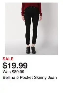 TSC Stores Bellina 5 Pocket Skinny Jean offer