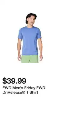 Sport Chek FWD Men's Friday FWD DriRelease T Shirt offer